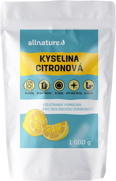 Allnature Kyselina citronová 1000 g