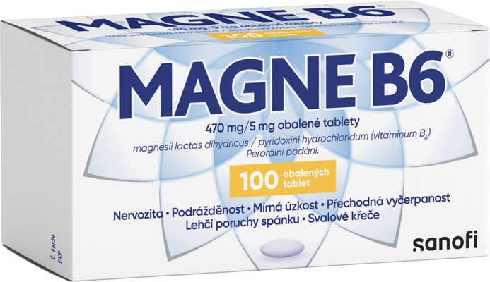 Magne B6 470mg/5mg 100 tablet