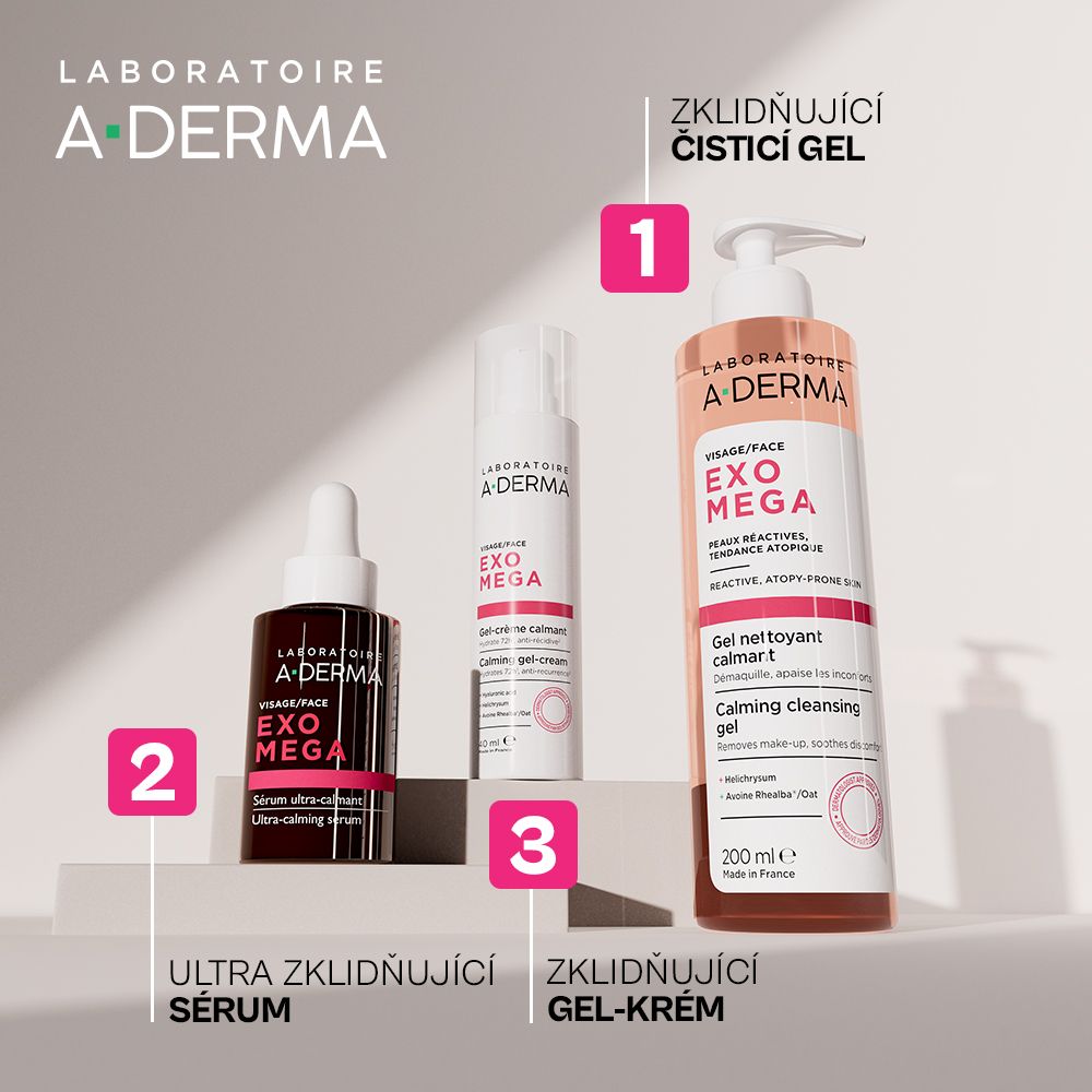 A-Derma Exomega Ultra zklidňující sérum 30 ml