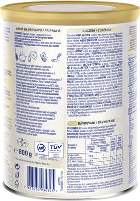 Nestlé Beba COMFORT 2, 5 HMO, pokračovací kojenecké mléko 800 g