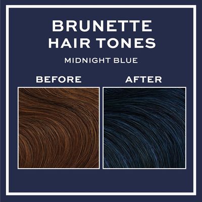 Revolution Tones for Brunettes Barva na vlasy Midnight Blue 150 ml