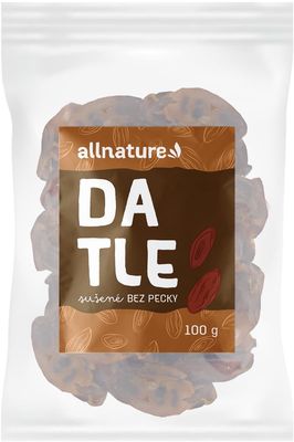 Allnature Datle vypeckované 100 g