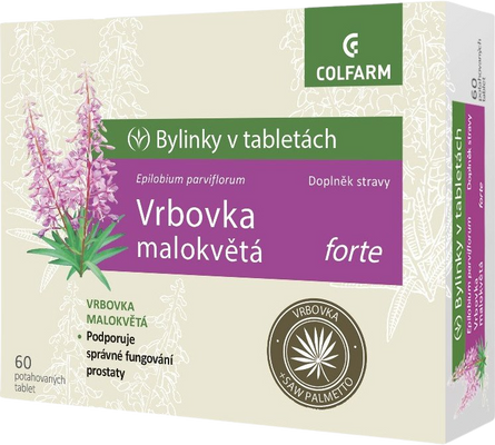 Colfarm Vrbovka malokvětá forte, 60 tablet