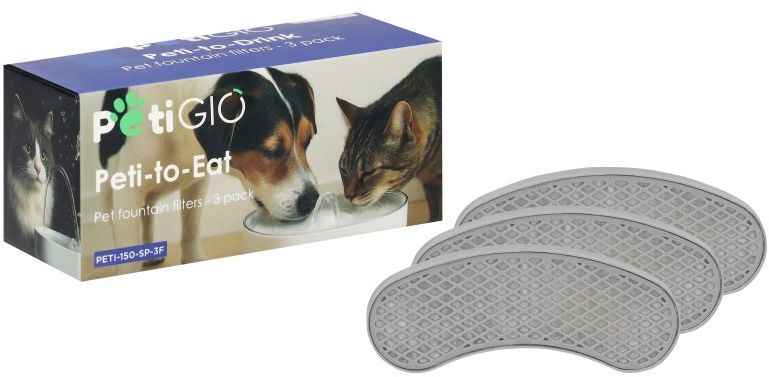 PetiGIO Peti-to-Drink náhradní filtry k fontánám 3 ks