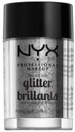 NYX Professional Makeup Face & Body Glitter třpytky na obličej i tělo - odstín Silver 2.5 g