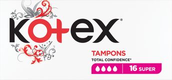 Kotex® Tampony Super 16 ks