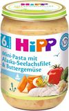 HiPP Těstoviny s treskou v máslové zelenině 190 g