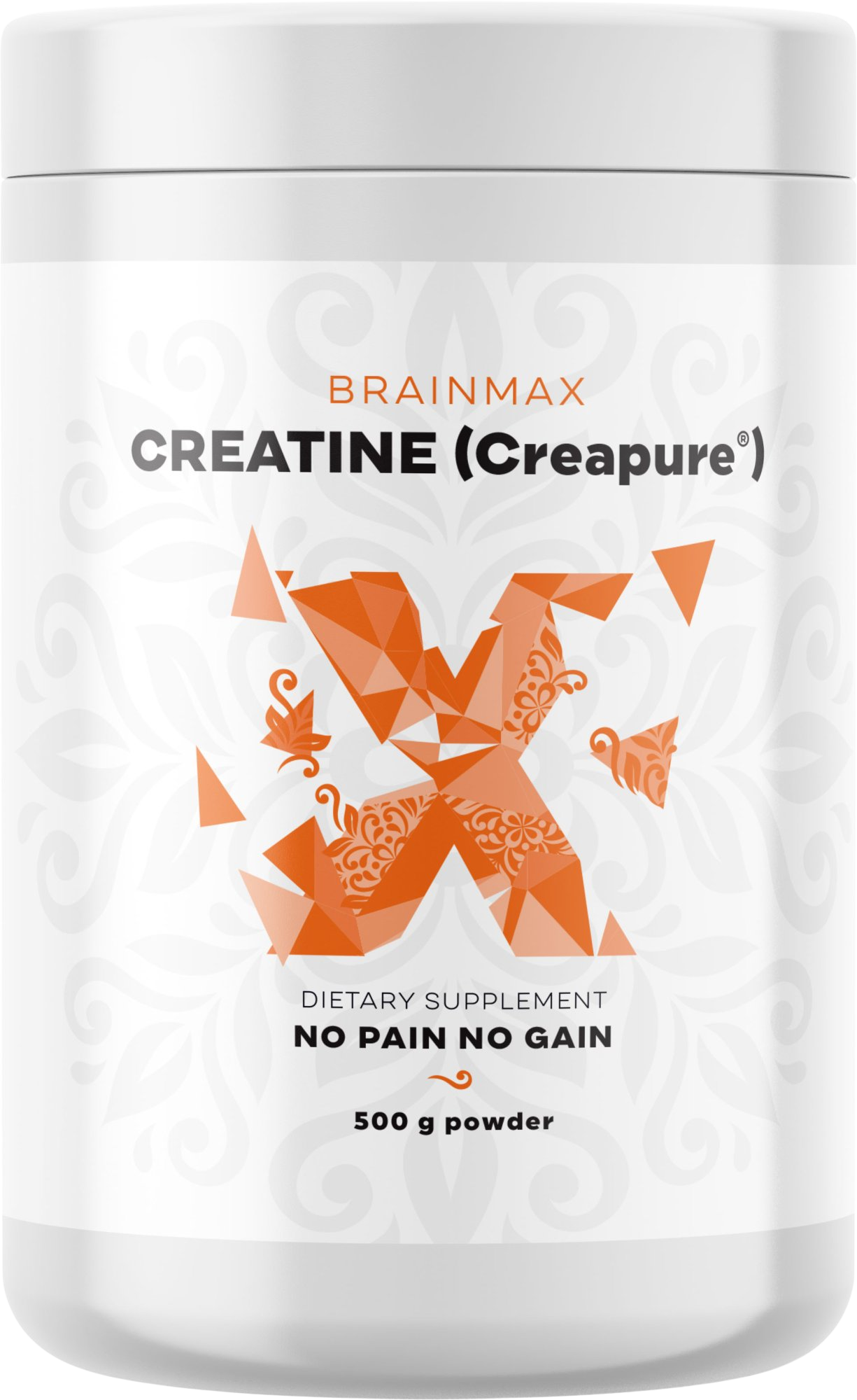 BrainMax Creatine (Creapure®), Kreatin monohydrát, 500 g