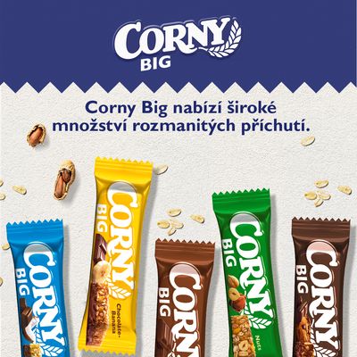 Corny BIG cereální tyčinka banán-čokoláda 50 g