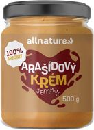 Allnature Arašídový krém jemný 500 g