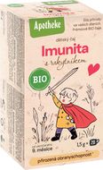 Apotheke BIO čaj dětský Imunita s rakytníkem čaj 20 x 1.5 g