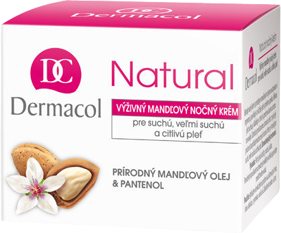 Dermacol Natural Mandlový krém noční 50 ml