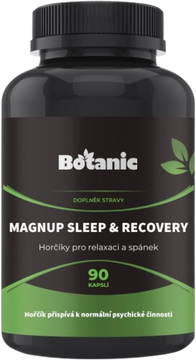 Botanic MagnUp Sleep & Recovery - Hořčíky pro relaxaci a spánek 90 kapslí