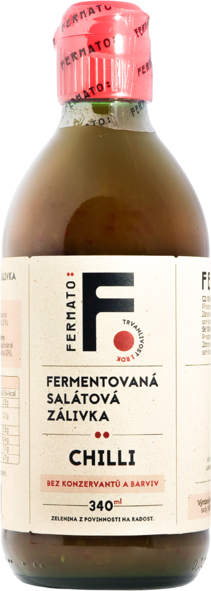 Fermato Fermentovaná salátová zálivka - Chilli 340 ml