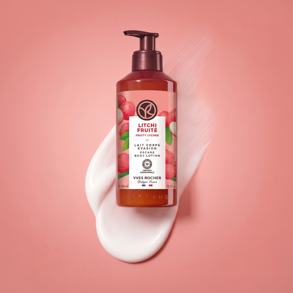 Yves Rocher Tělové mléko Liči 390 ml