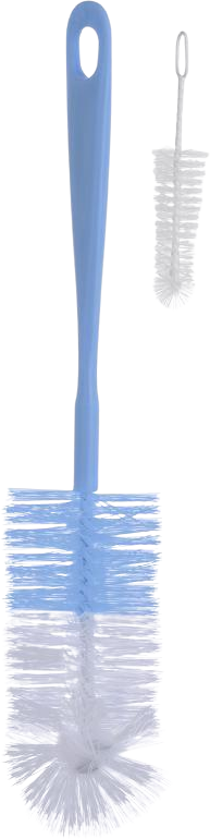 BabyOno Kartáče na láhve modré 2 ks