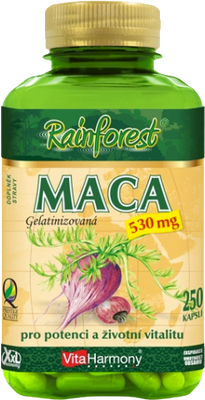 VitaHarmony Maca XXL economy 530 mg 250 kapslí