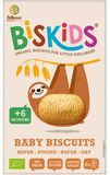 Belkorn BISkids BIO dětské celozrnné ovesné sušenky bez přidaného cukru 6M+ 120 g