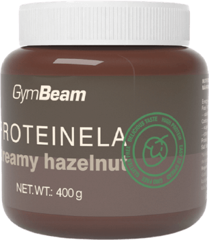 GymBeam Proteinela lískový oříšek 400 g