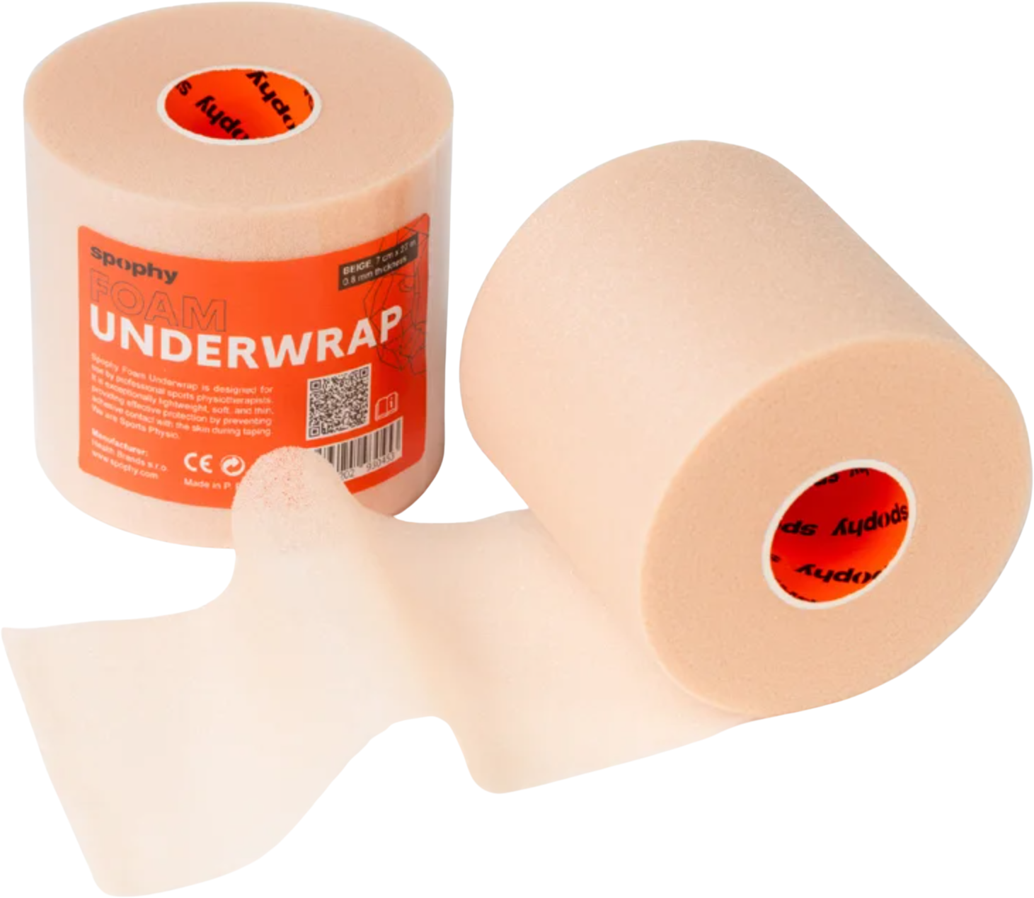 Spophy Foam Underwrap Beige, podtejpovací molitanová páska béžová 27 m