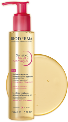 Bioderma Sensibio Micelární olej pro čištění a péči o pleť 150 ml