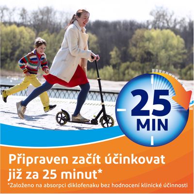 Voltaren Rapid 25 mg měkké tobolky proti bolesti 20 ks