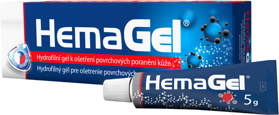HemaGel Hydrofilní gel na rány 5 g