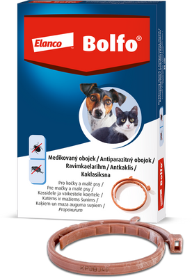 Bolfo 1.234 g Obojek pro kočky a malé psy
