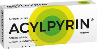 Acylpyrin 500 mg 10 tablet
