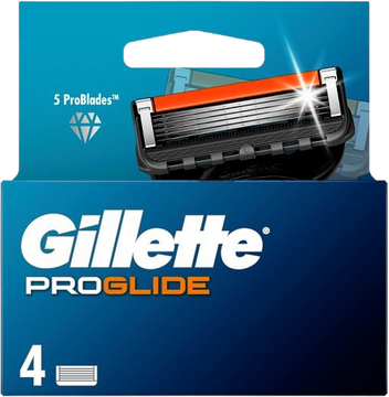 Gillette Fusion ProGlide náhradní hlavice 4 ks