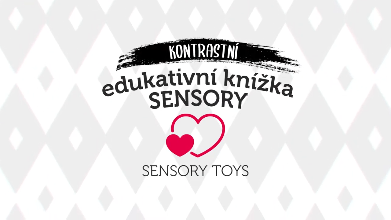 Canpol babies Kontrastní edukativní knížka SENSORY