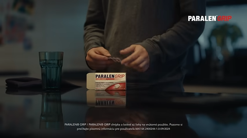 PARALEN GRIP - Chrípka a bolesť