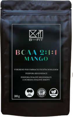 B-Fit Club BCAA 2:1:1 mango 300 g