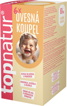 Topnatur Ovesná koupel pro děti 6 x 25 g