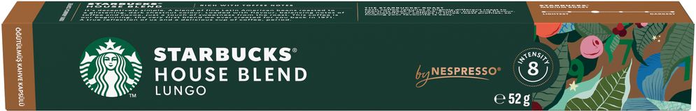 Starbucks House Blend by NESPRESSO®, Medium Roast 10 kapslí
