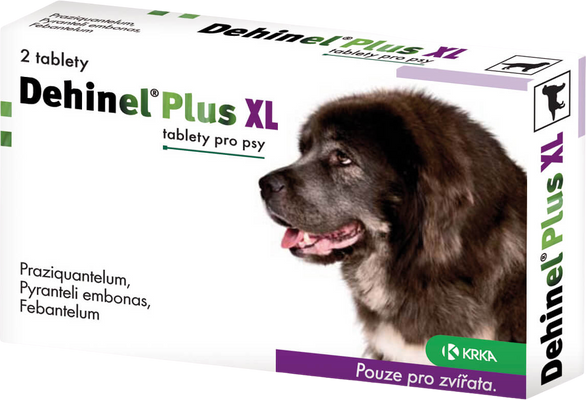 Dehinel Plus XL pro psy 2 tablet