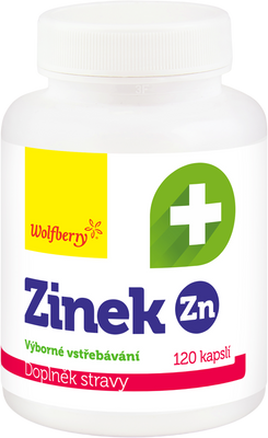 Wolfberry Zinek kapsle 120 kapslí