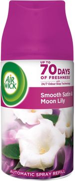Airwick Náplň do automatického difuzéru Freshmatic Jemný satén a měsíční lilie 250 ml