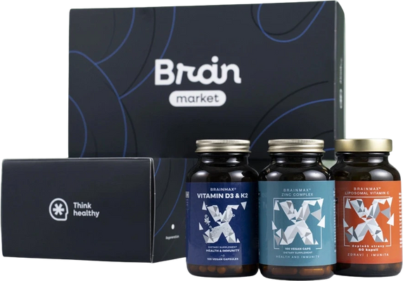 BrainMax Vánoční sada trio imunita