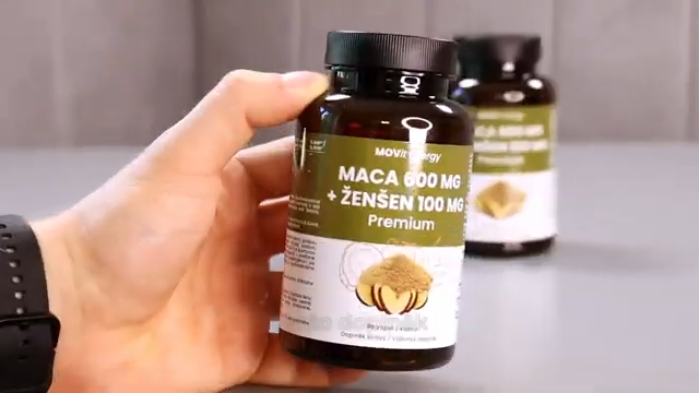 Maca 600 mg + Ženšen 100 mg PREMIUM