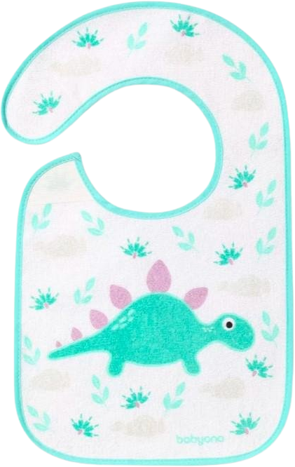 BabyOno Bryndák Froté, střední, voděodolný - dino 6m+