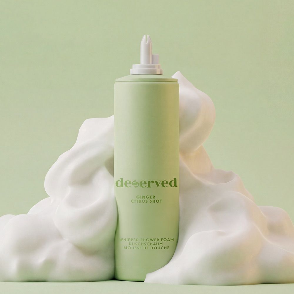 Deserved Whipped Foam Ginger Citrus Shot 250 ml