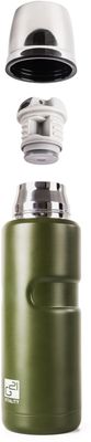 G21 Termoska na pití, khaki zelená 500 ml