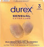 Durex Sensual Extra Lube 3 ks