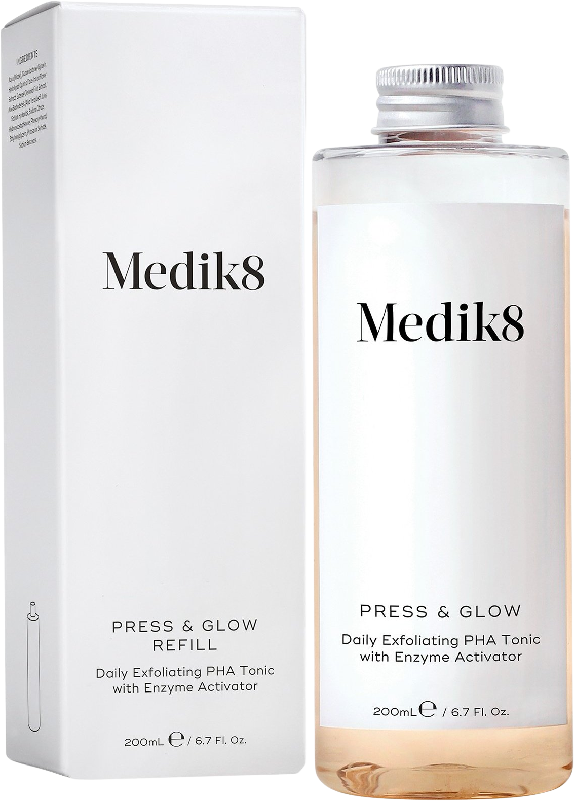 Medik8 Press & Glow (náhradní náplň) 200 ml