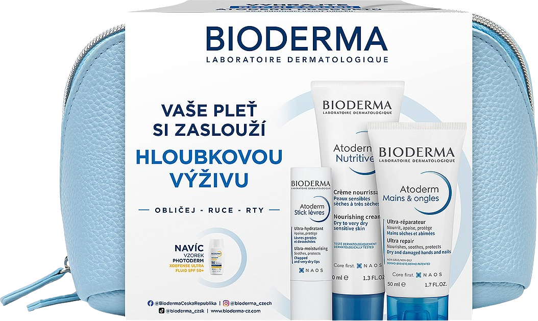 Bioderma Atoderm Dárkový balíček pro suchou pokožku