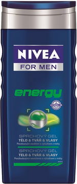 Nivea Sprchový gel muži ENERGY, 250 ml