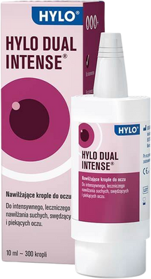 Hylo Dual Intense Zvlhčující oční kapky 10 ml