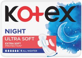 Kotex Ultra SOFT Night 6 ks