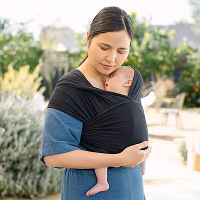 Ergobaby Aura Wrap/Šátek na nošení - Pure Black